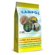 Pasza dla przepiórek od 29 dnia odchów 10kg Kampol