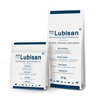 Lubisan 25kg sucha dezynfekcja gołębie drób królik